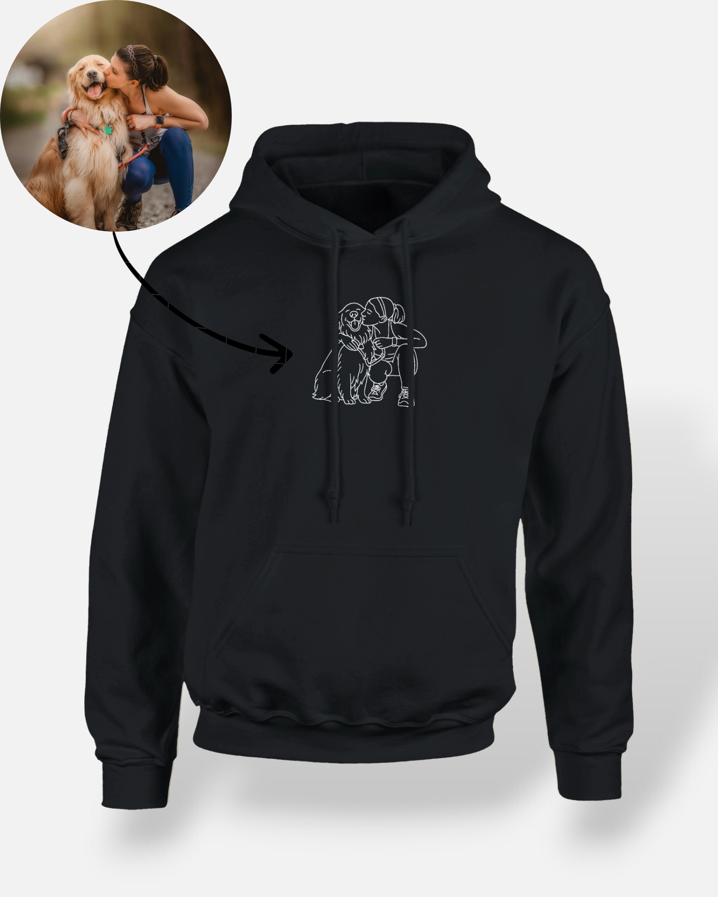Custom Embroidered Hoodie