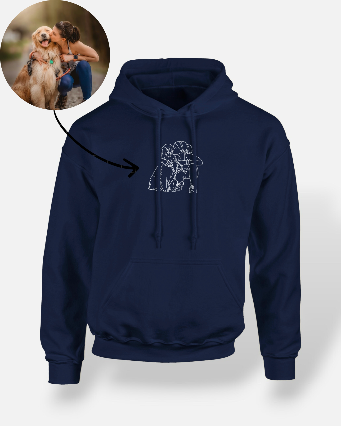 Custom Embroidered Hoodie