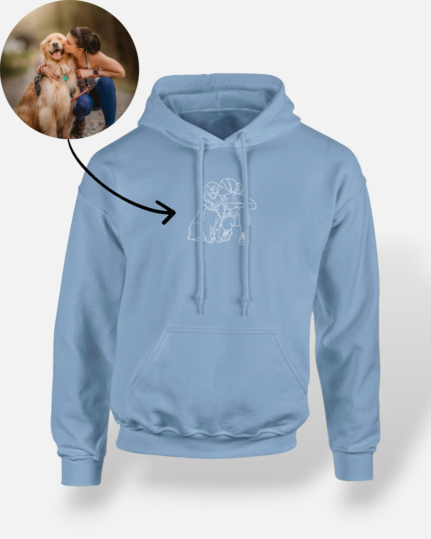 Custom Embroidered Hoodie