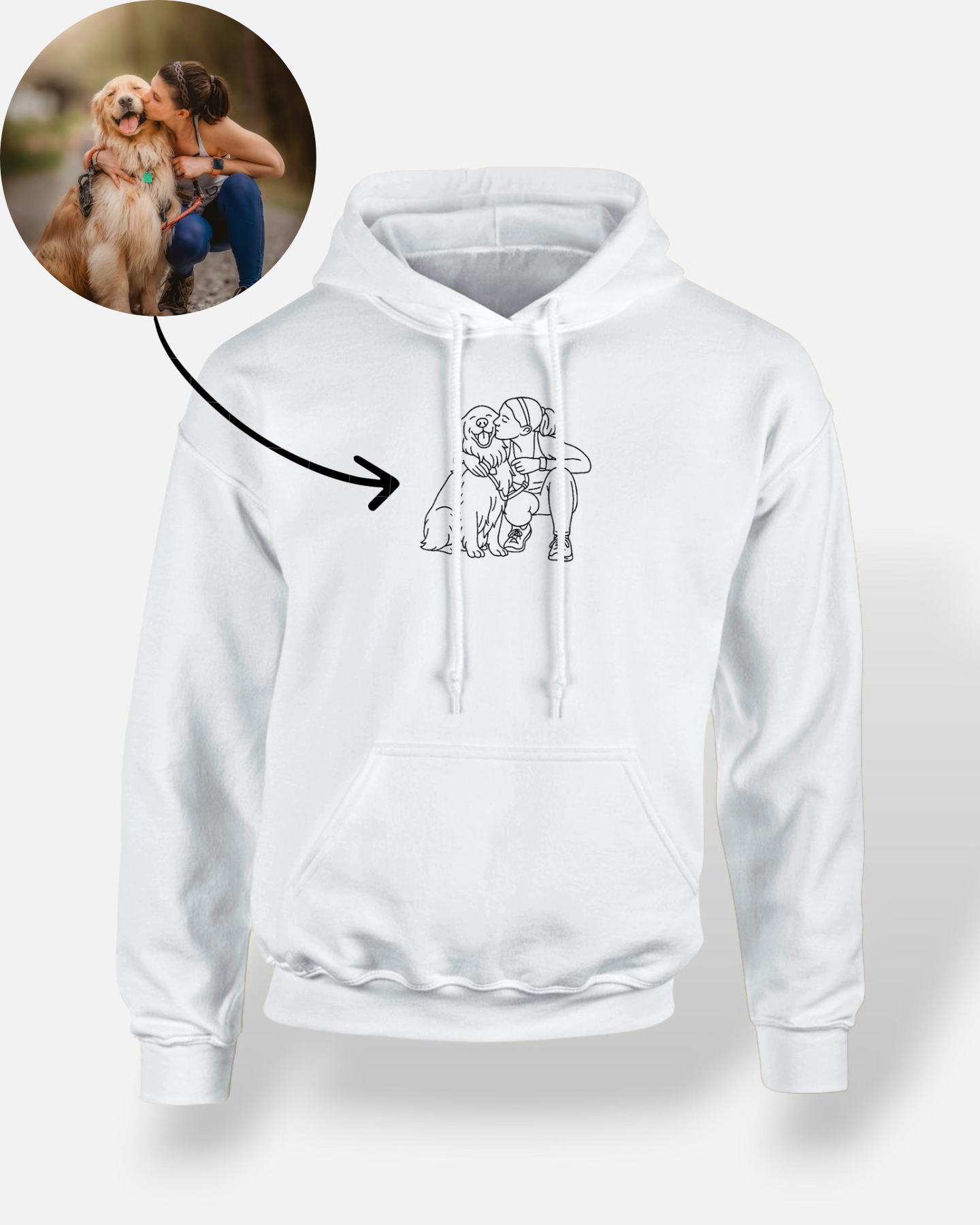 Custom Embroidered Hoodie