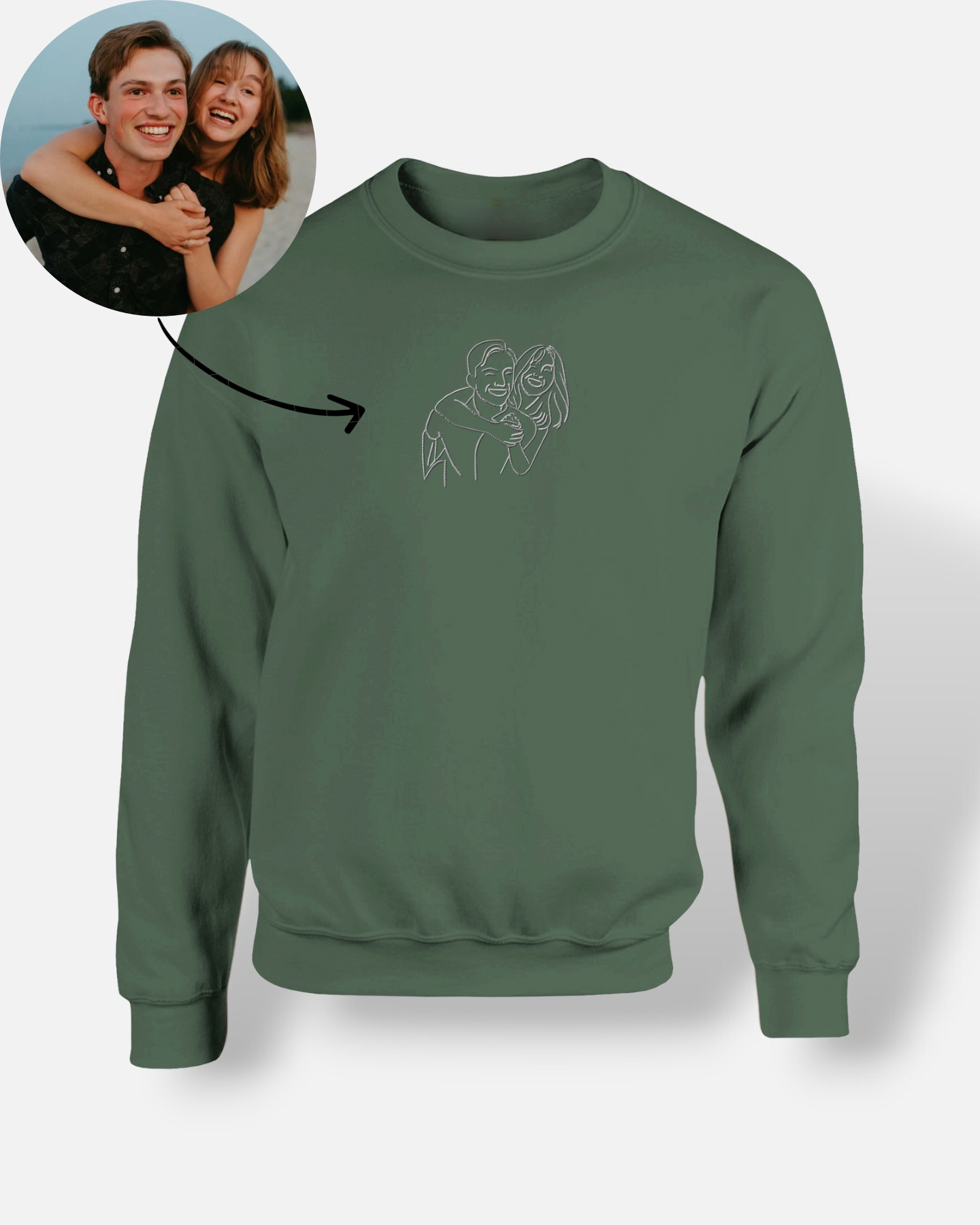 Custom Embroidered Sweatshirt