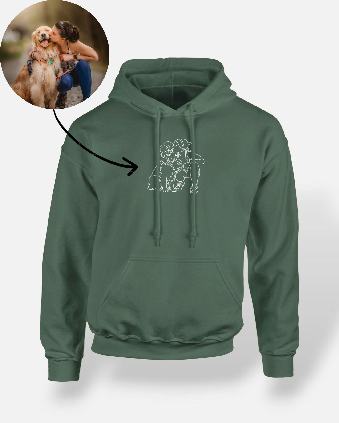 Custom Embroidered Hoodie